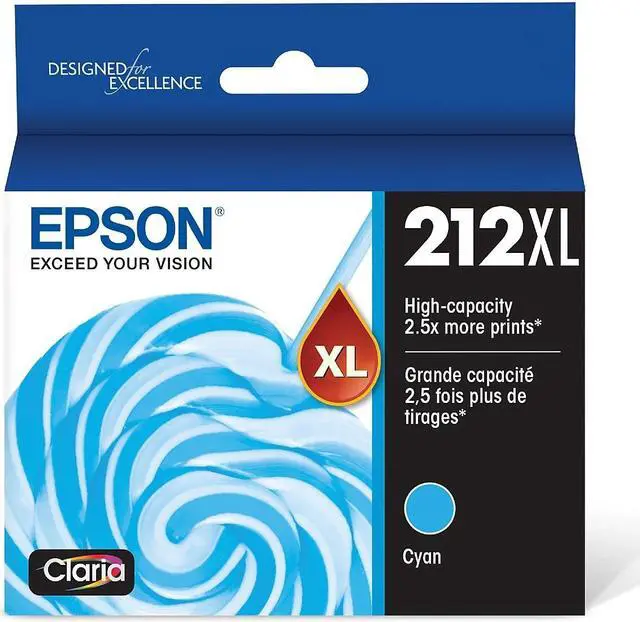 Alt view image 2 of 10 - Epson T212  Cyan Ink Cartridg