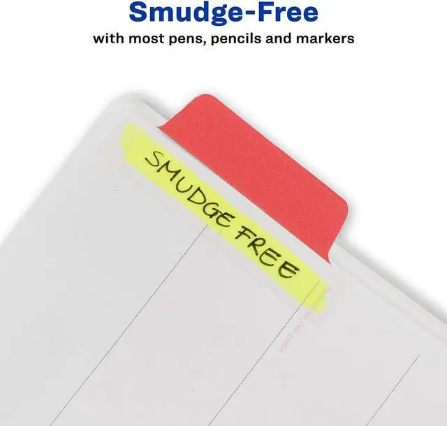 Alt view image 10 of 13 - Avery Tabs Repositionable 2-Sided 2-1/2"x1" 48/PK AST 74866