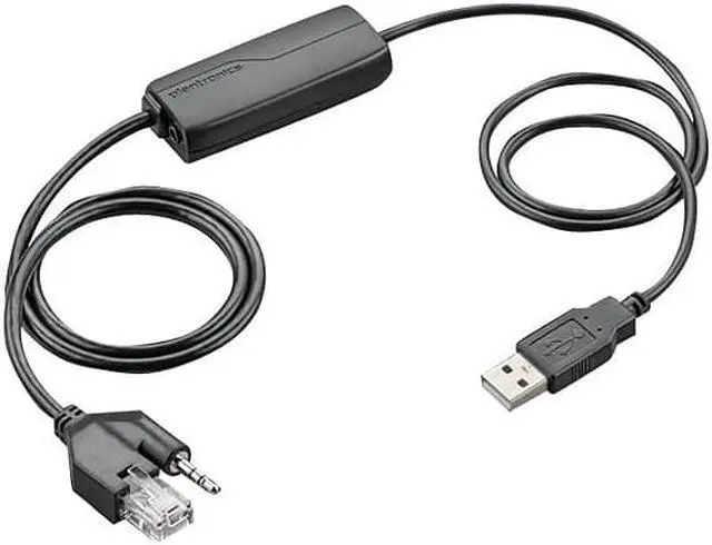 Alt view image 3 of 3 - Plantronics Apu-75 (Uc Adapter) Electronic Hook Switch Cable