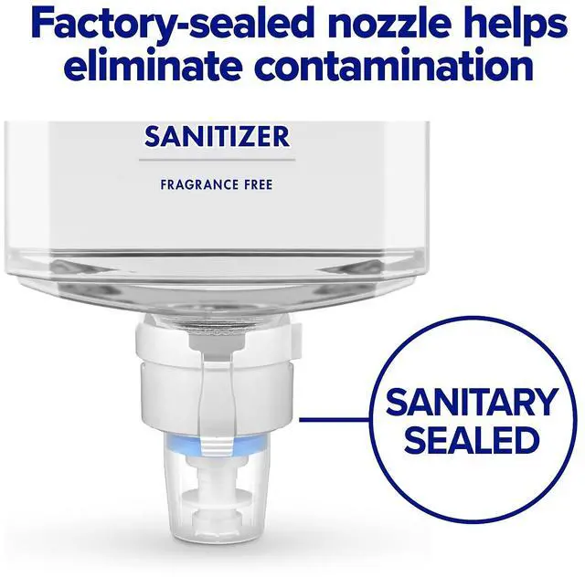 Alt view image 8 of 11 - Purell® ES8 Wall-Mount Hand Sanitizer Dispenser, White