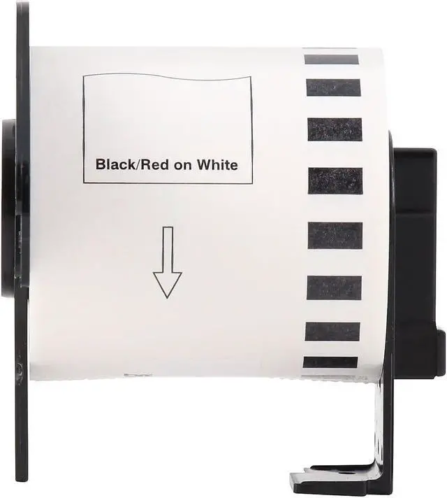 Alt view image 13 of 18 - Brother Continuous Paper Label Tape, 2.44" x 100ft, White, 3 Rolls/Pack