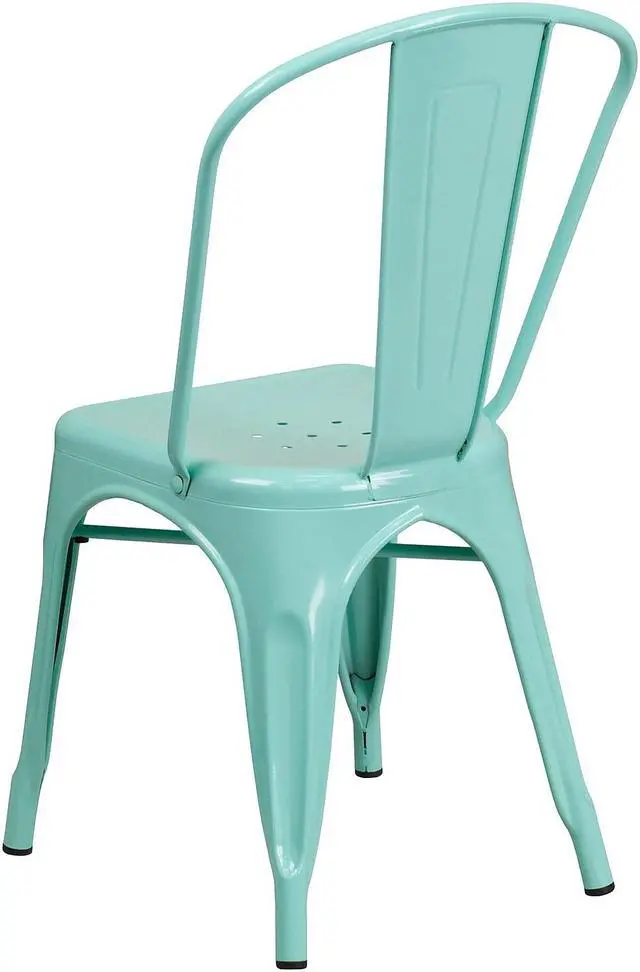 Alt view image 20 of 20 - Charlestown All-Weather Poly Resin Indoor/Outdoor Folding Adirondack Chair in Gray