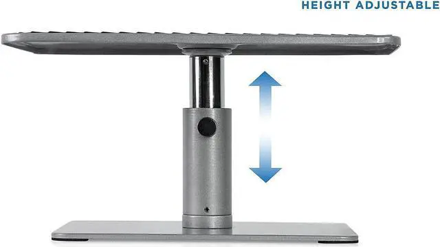 Alt view image 8 of 8 - Mount-It! Height Adjustable Laptop Stand Riser | Fits 13-18 Inch Laptops Tablets
