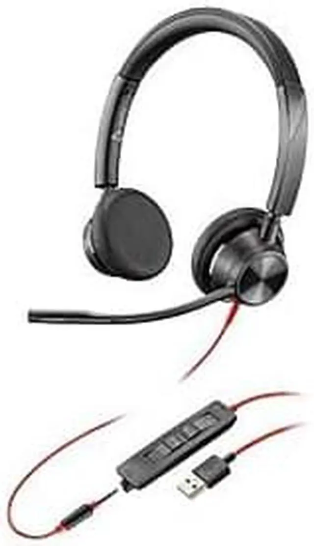 Alt view image 7 of 7 - Plantronics Blackwire 3325 USB-A Headset 213938101