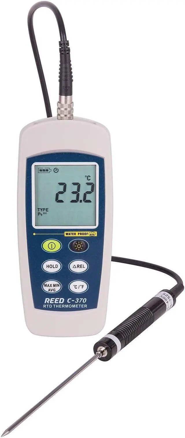 Alt view image 6 of 7 - REED Instruments C-370 RTD Thermometer