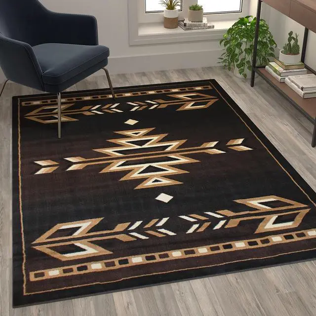 Alt view image 14 of 16 - Genuine Joe Anti-Fatigue Floor Mat Beveled Edge 3'x5' Black/Yellow 70364