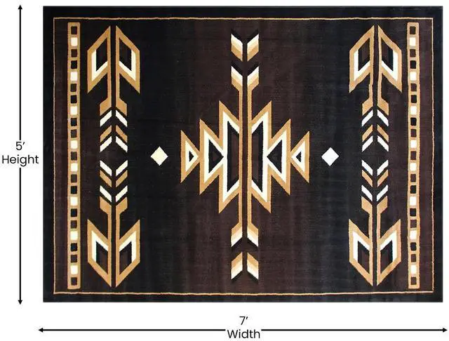 Alt view image 13 of 16 - Genuine Joe Anti-Fatigue Floor Mat Beveled Edge 3'x5' Black/Yellow 70364