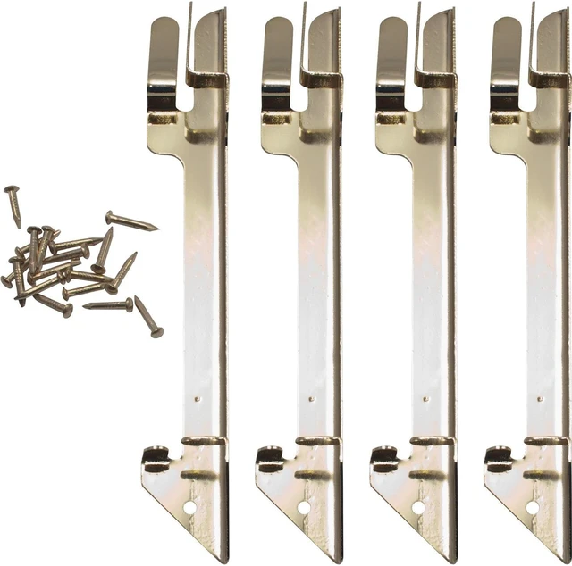 Stacking Support Stopper Carver Wood Products Stacking Supports 4/Set Brass CW07256 - Newegg.com
