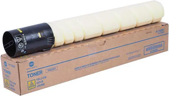 Alt view image 14 of 14 - Konica Minolta TN-216Y Toner Cartridge - Yellow