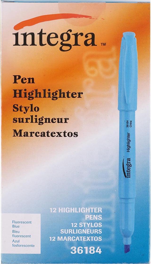 Integra Chisel Tip Desk Highlighter