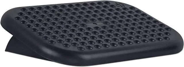 Alt view image 11 of 14 - Mount-It! Ergonomic Foot Rest Under Desk | Adjustable Tilt Footrest with Textured Massage Surface |  Black