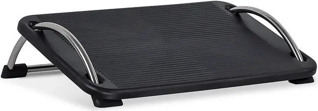 Alt view image 16 of 20 - Mount-It! Tilting Footrest Under Desk | Ergonomic Office Foot Rest Adjustable