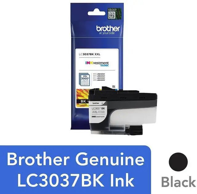 Alt view image 6 of 12 - Brother LC3037BK Super High Yield Ink Cartridge - Black