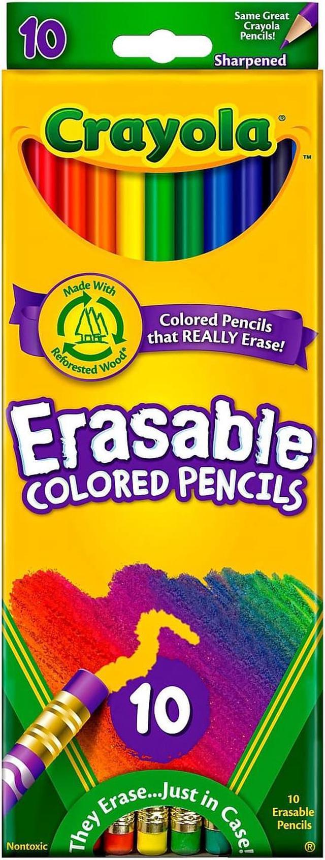 Crayola Erasable Colored Pencils Assorted 68-4410 