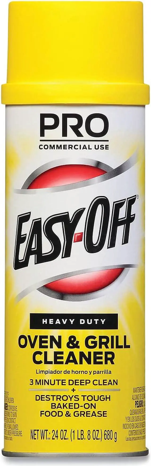 Alt view image 3 of 7 - Lysol Professional EASY-OFF Oven and Grill Cleaner Unscented 24 oz Aerosol Spray 85261EA