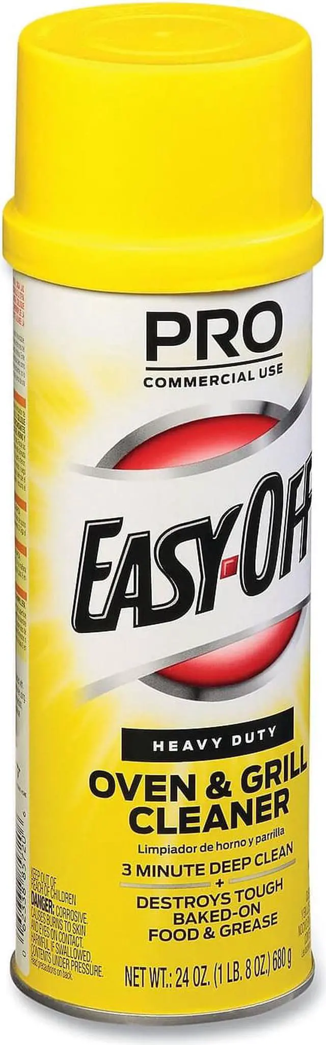 Alt view image 4 of 7 - Lysol Professional EASY-OFF Oven and Grill Cleaner Unscented 24 oz Aerosol Spray 85261EA