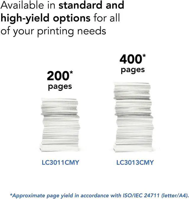 Alt view image 9 of 11 - Brother LC3013M High Yield Innobella Ink Cartridge - Magenta
