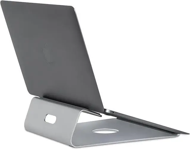 Alt view image 10 of 12 - Mount-It! Tilted Laptop Stand Riser | 15" Max Screen Size