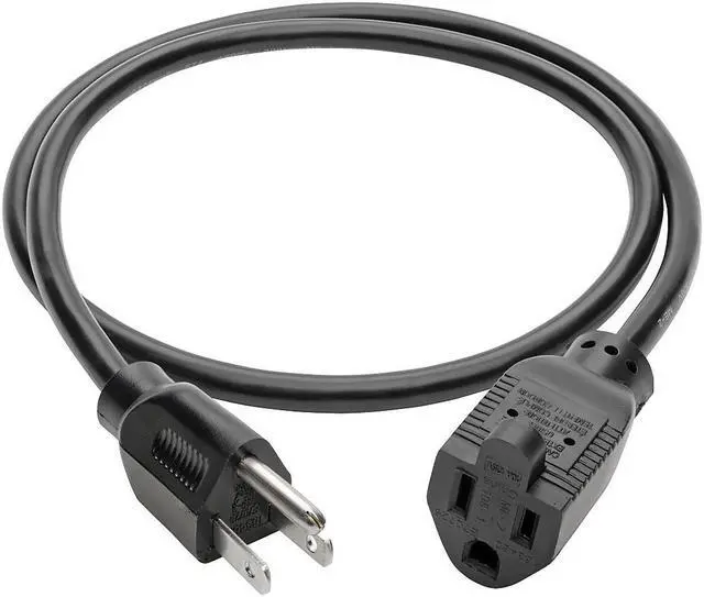 Alt view image 14 of 17 - Tripp Lite P022-003 Power Extension Cord