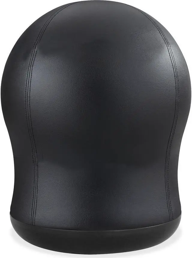 Alt view image 3 of 9 - Safco Zenergy Swivel Ball Chair 17 1/2" Diameter x 23" High Black Vinyl 4760BV