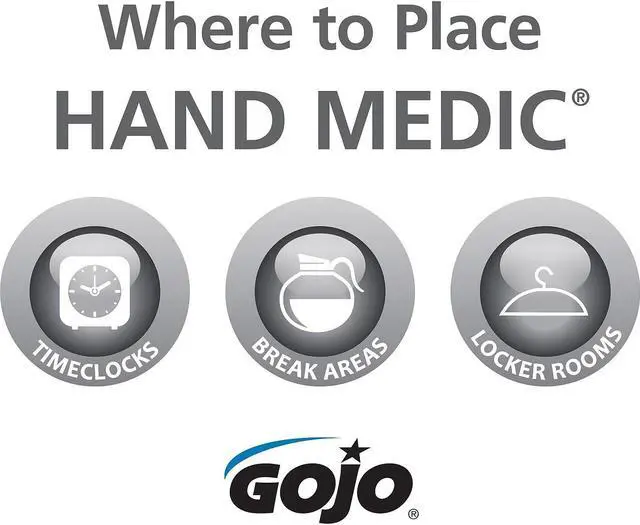 Alt view image 13 of 14 - GOJO 8745-04 Skin Conditioner, Hand Medic Series, Cartridge, 685 mL, Liquid,