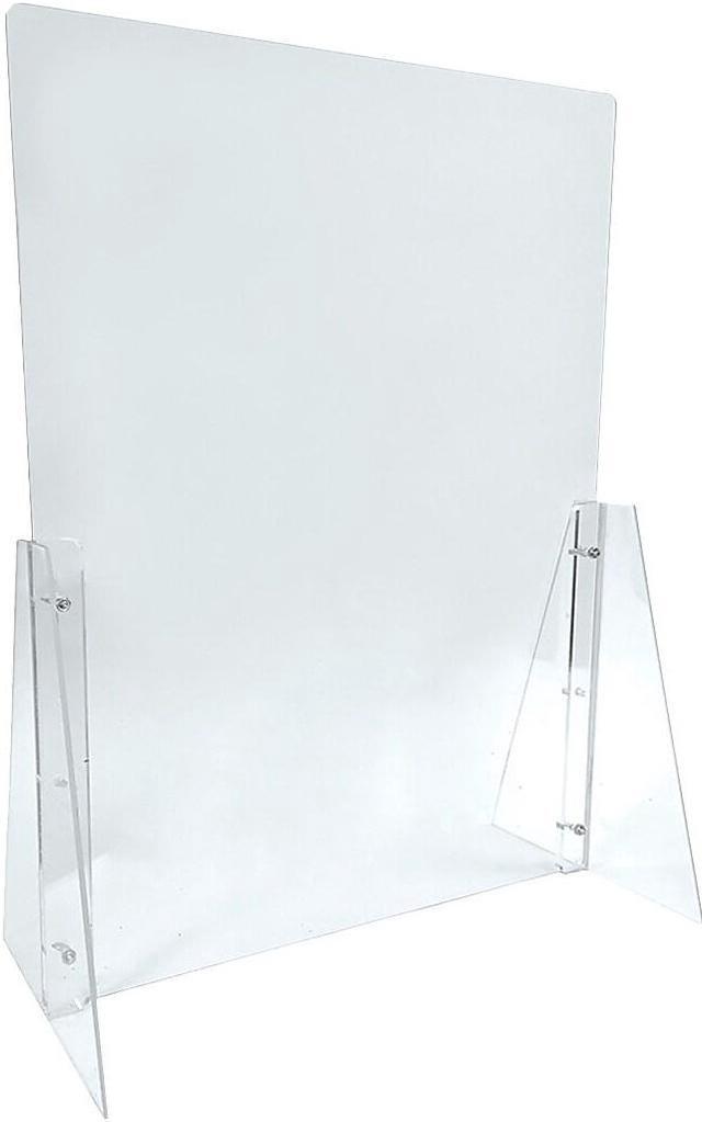 Main image of Azar 31.5" x 23.5" Acrylic Sneeze Guard Clear (179822)