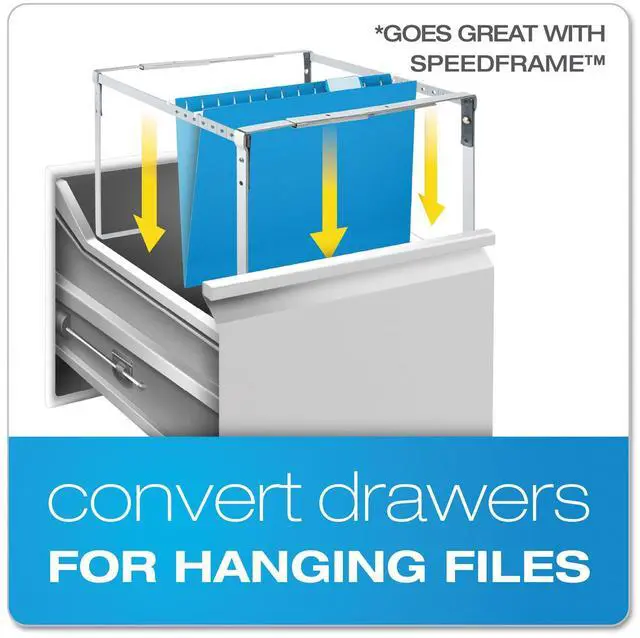 Alt view image 14 of 15 - Pendaflex Essentials Colored Hanging Folders 1/5 Tab Legal Standard Green 25/Box 81622