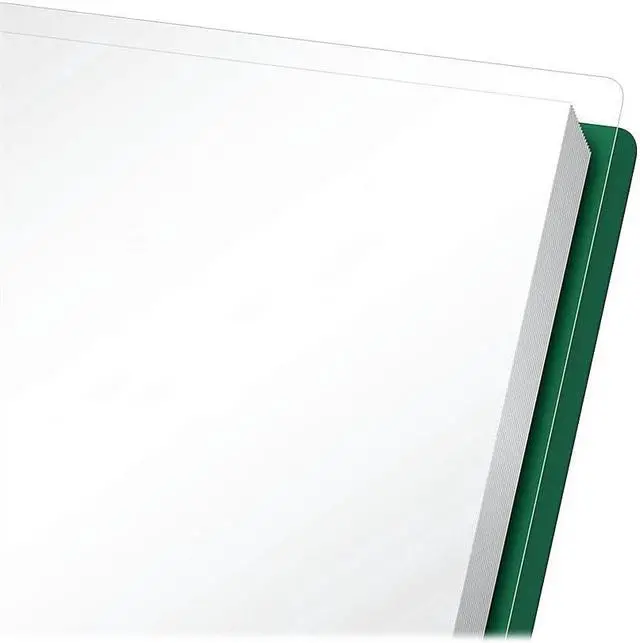 Alt view image 6 of 9 - Oxford 55856 Clear Front Report Cover, Tang Clip, Letter, 1/2" Capacity, Green, 25/Box