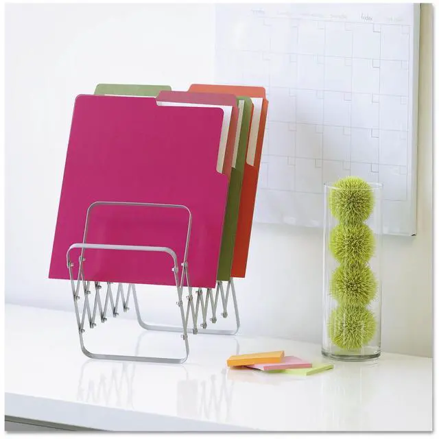Alt view image 12 of 13 - Smead Organized UP Heavyweight Vertical File Folders, Dual Tab, Letter Size, Assorted Colors, Pack of 6 (75406)