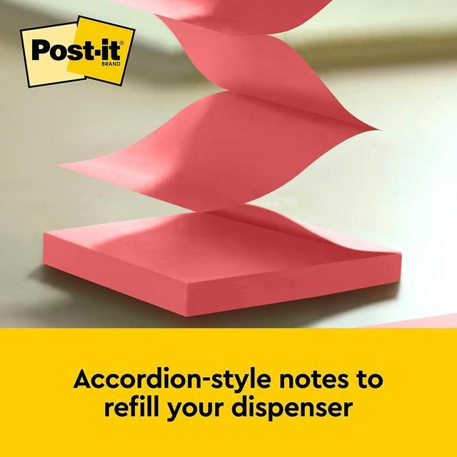 Alt view image 16 of 19 - Post-it Original Pop-up Refill 3 x 3 Assorted Cape Town Colors 100-Sheet 6/Pack R330AN