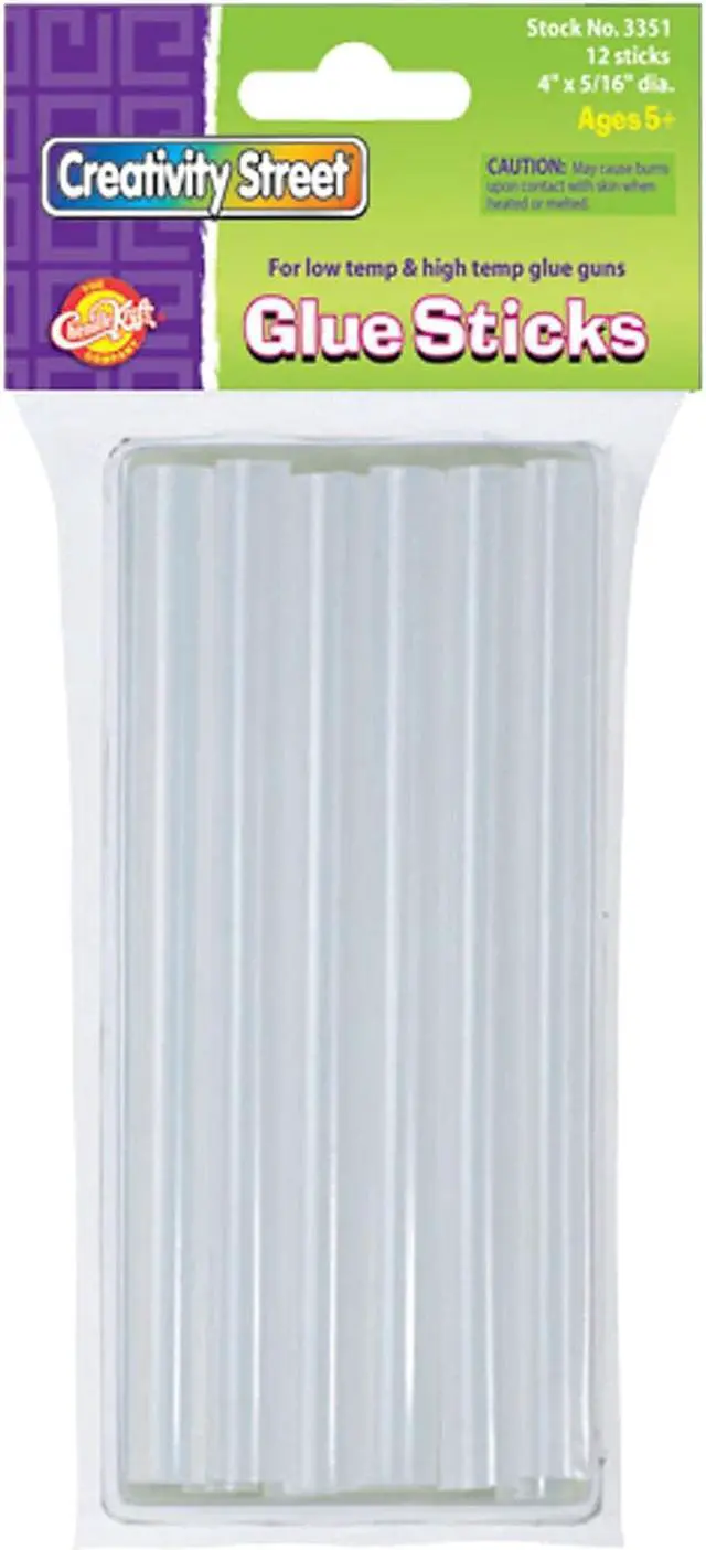 Main image of Chenille Kraft Glue Sticks 4"x5/16" 12/PK 3351
