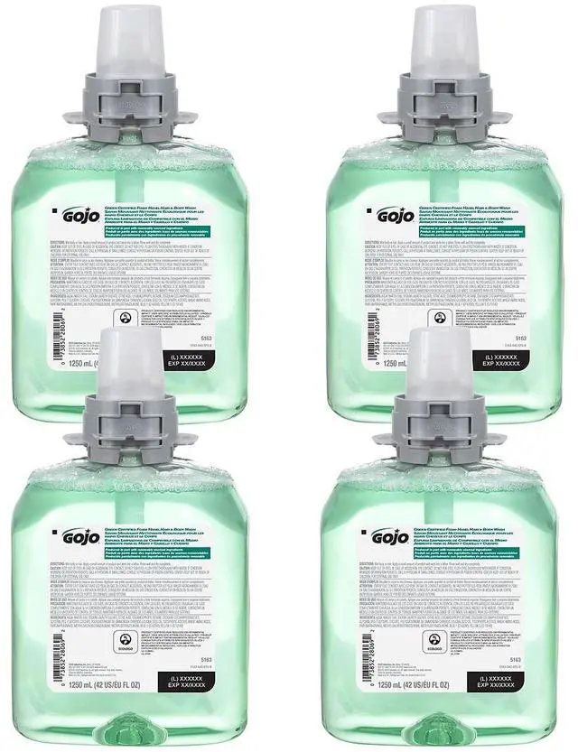 Main image of GOJO Foaming Hand Hair & Body Wash Cucumber Melon 5163-04