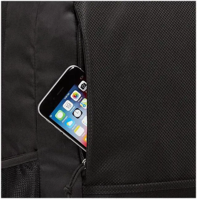 Alt view image 8 of 13 - Case Logic Carrying Case Backpack Notebook Accessories Black 3204193