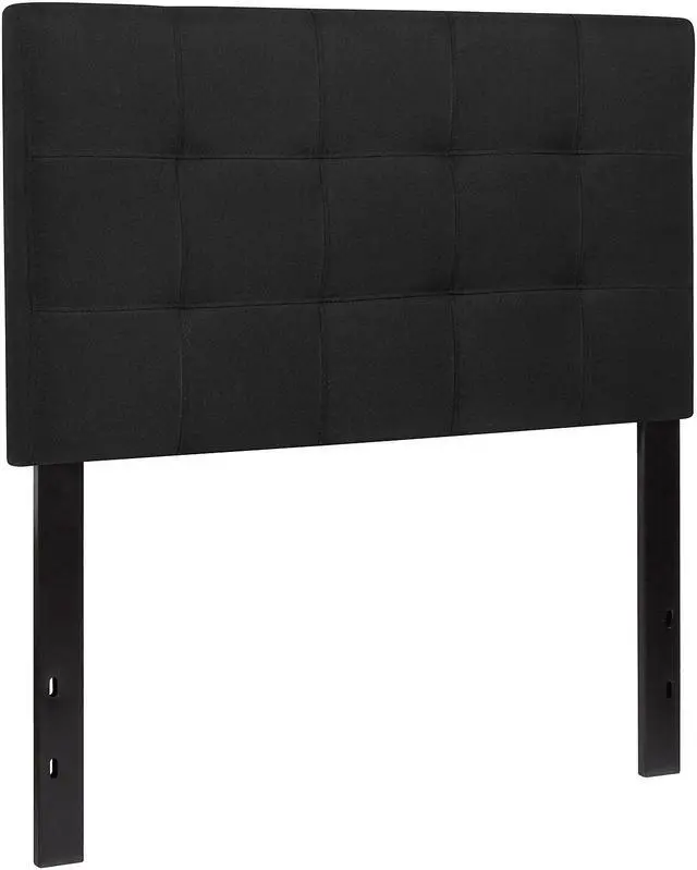 Alt view image 19 of 20 - Flash Furniture Bedford Tufted Upholstered Twin Size Headboard in Black Fabric