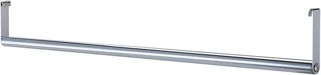 Alt view image 5 of 5 - Lorell Garment Hanger Bar f/ Industrial Shelving 48" Chrome 69876