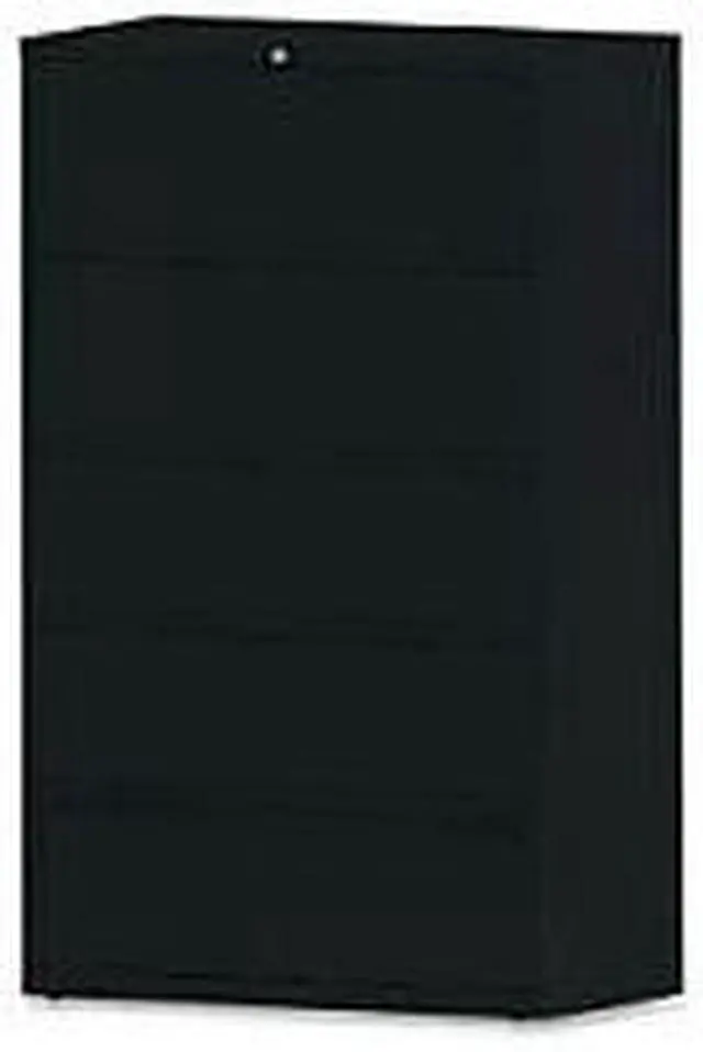 Alt view image 8 of 8 - Lorell Lateral File RCD 5-Drawer 42"x18-5/8"x68-3/4" Black 43517