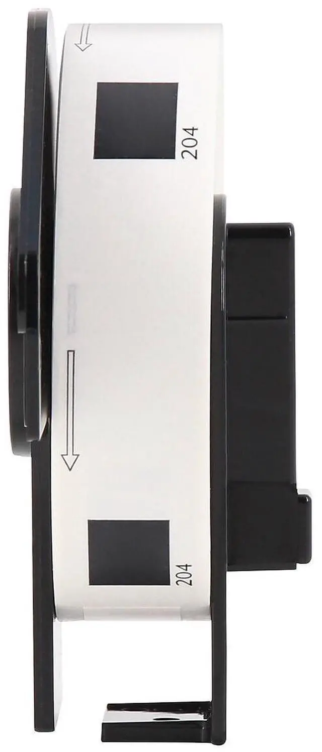 Alt view image 12 of 12 - Die-Cut Multipurpose Labels 0.66 x 3.4 White 400/Roll 3 Rolls/Pack DK12043PK