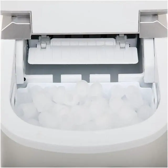 Alt view image 19 of 20 - Whynter IMC-270MS Compact Portable Ice Maker 27 lb capacity - Metallic Silver