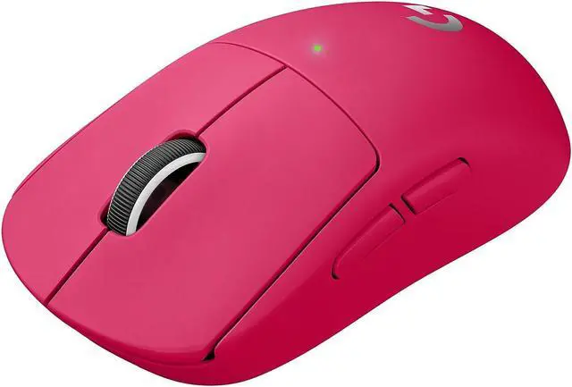 Alt view image 17 of 19 - Logitech G PRO X SUPERLIGHT Wireless Gaming Mouse, Ultra-Lightweight, HERO 25K Sensor, 25,600 DPI, 5 Programmable Buttons, Long Battery Life, Compatible with PC / Mac - Magenta