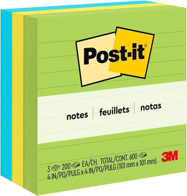 Alt view image 2 of 10 - 3M 6549PUA NOTE,3X3, POP UP,PST