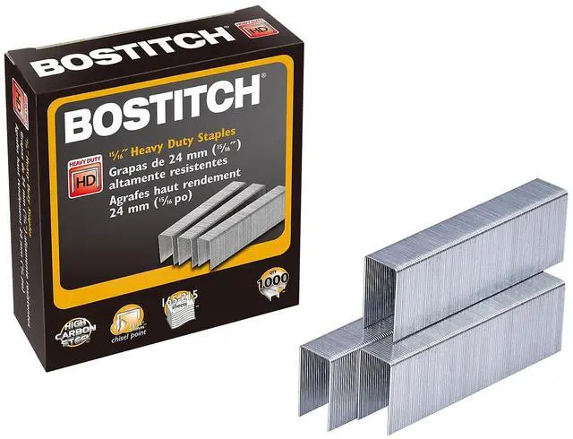 Alt view image 7 of 7 - Bostitch Heavy Duty Staples 0.94" Leg Length 1000 Staples/Box (SB351516HC1M)
