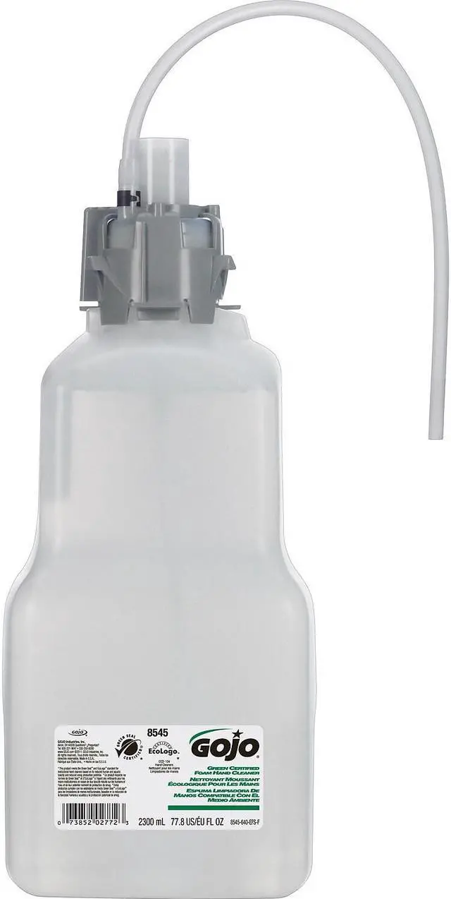 Alt view image 8 of 15 - GoJo CX and CXI Green Certified Foam Hand Cleaner Unscented 2300 mL 4/Ctn 854504