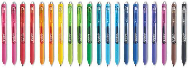 Alt view image 3 of 13 - Paper Mate InkJoy Gel Retractable Pen 0.7mm Assorted Ink 20/Pack 1951718