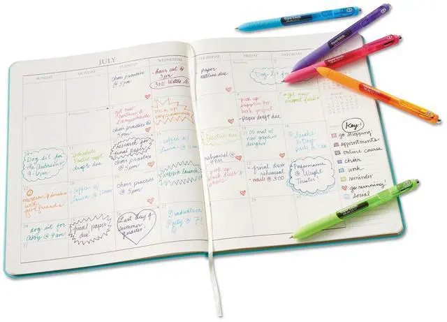 Alt view image 10 of 13 - Paper Mate InkJoy Gel Retractable Pen 0.7mm Assorted Ink 20/Pack 1951718