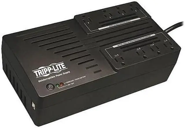 Alt view image 4 of 6 - Tripp Lite AVR 700VA Battery, 8-Outlets, Black (AVR700U)