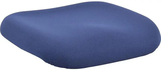 Alt view image 2 of 11 - Lorell Premium Seat - Navy - Fabric - 1 Each