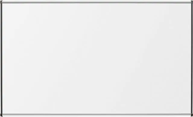 Alt view image 2 of 8 - Lorell Porcelain Board Magnetic 4'x3' Satin Aluminum Frame 55626