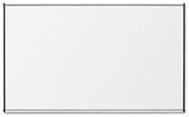 Alt view image 3 of 8 - Lorell Porcelain Board Magnetic 4'x3' Satin Aluminum Frame 55626