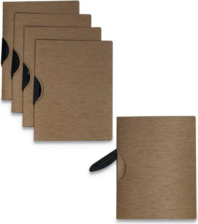 Alt view image 16 of 16 - C-Line Report Cover Swing Clip 9"Wx11-3/4"Lx1-1/4"H 5/PK Bronze 33316