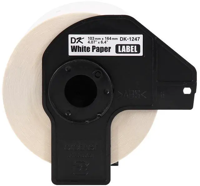 Alt view image 16 of 18 - Brother Die-Cut Shipping Labels, 4.07 x 6.4, White, 180/Roll, 3 Rolls/Pack